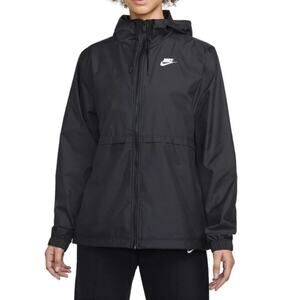 Nike Sportswear Women's Black Essential Repel Woven Jacket (DM6179-010) XL